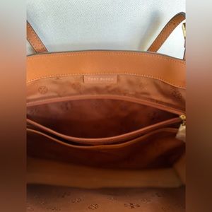 Tory Burch camel shoulder bag, gently used